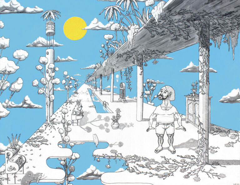 Camille Adra - Entrevue céleste 89x116